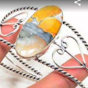 Bumblebee Gemstone Bracelet 925 Sterling Silver